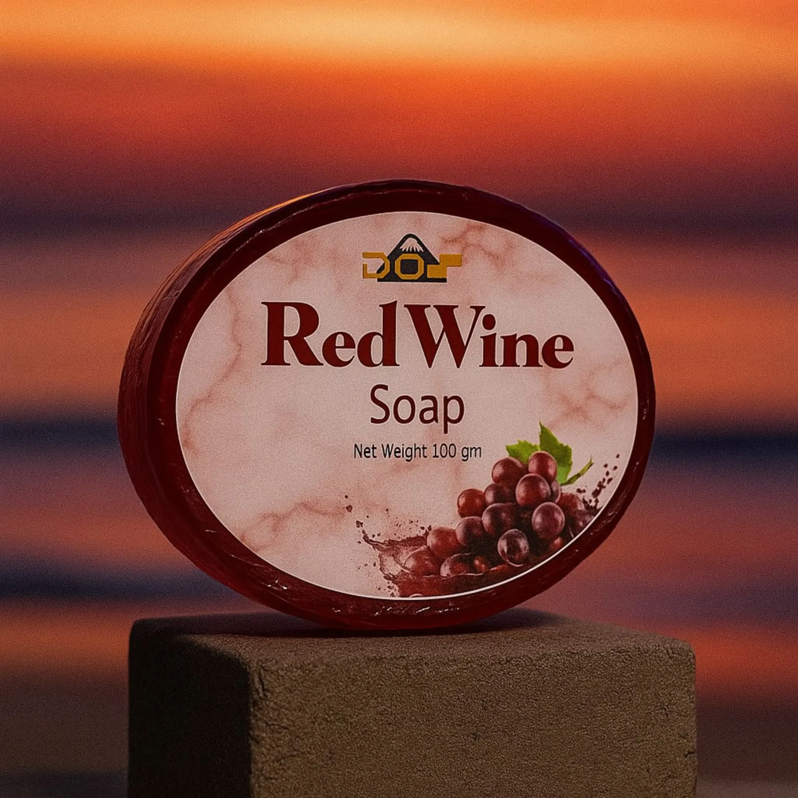 DUDES REDWINE SOAP
